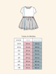 Vestido-Infantil-Tule-The-Mini-Forest-Trilha-dos-Sonhos-Baunilha-com-estampa-de-urso-e-raposas-na-floresta.
