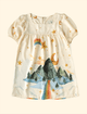 Vestido-Infantil-Manga-Bufante-The-Mini-Forest-Vale-Encantado-Baunilha-roupinha-infantil-com-estampa-de-ceu.