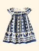 Vestido-Infantil-The-Mini-Forest-Coelhos-de-Santorini-Azul-com-estampa-de-coelhos-inspirada-nas-cores-de-Santorini.
