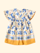 Vestido-Infantil-Barrado-The-Mini-Forest-Andorinha-Azul-Baunilha-com-estampa-infantil-de-passaros-voando.