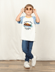 Camiseta-Infantil-Raglan-The-Mini-Forest-Amigos-a-Beira-D-Agua-Baunilha-a-t-shirt-infantil-mais-estilosa-e-confortavel.
