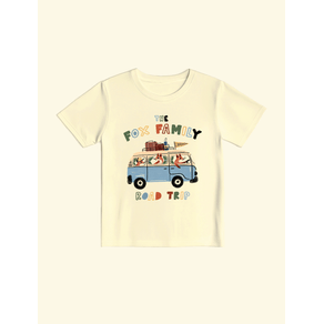 Camiseta-Infantil-The-Mini-Forest-Road-Trip-Amarelinha-a-t-shirt-infantil-mais-estilosa-e-confortavel.