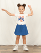 Camiseta-Infantil-The-Mini-Forest-Punho-Andorinhas-Baunilha-a-t-shirt-infantil-mais-estilosa-e-confortavel.