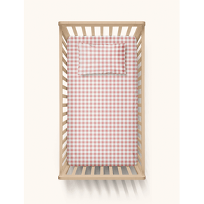 lencol-berco-xadrez-rosa lencol-berco-xadrez-rosa