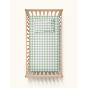 lencol-berco-xadrez-verde