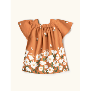 4629_vestido_infantil_decote_quadrado_the-miniforest-bee_caramelo_01 4629_vestido_infantil_decote_quadrado_the-miniforest-bee_caramelo_01