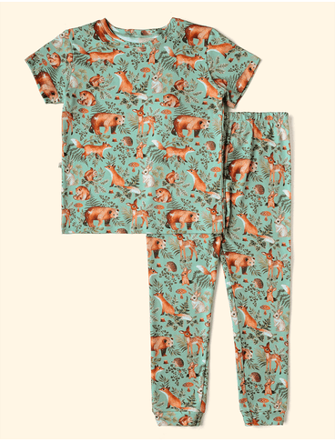 Pijama-Infantil-The-Mini-Forest-Misterios-do-Bosque-Verde-com-os-animais-mais-amados-da-nossa-florestinha.