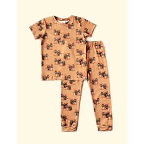 Pijama-Infantil-Squirrel-Caramelo-na-The-Mini-Forest-com-estampa-do-esquilinho-mais-fofo-da-floresta.